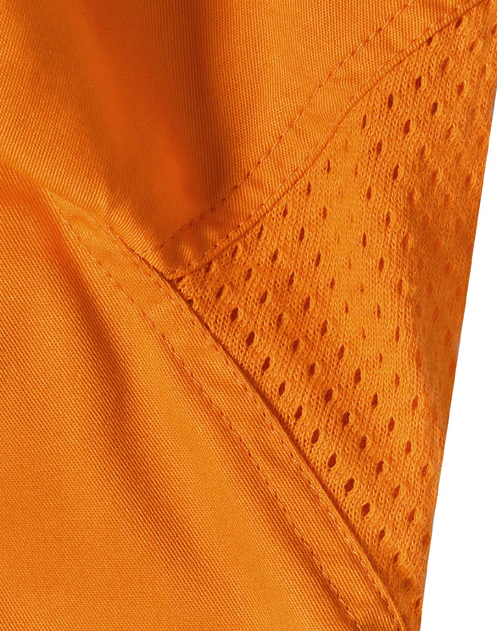 VIC Rail Lightweight Safety Shirt- Unisex - Orange - View