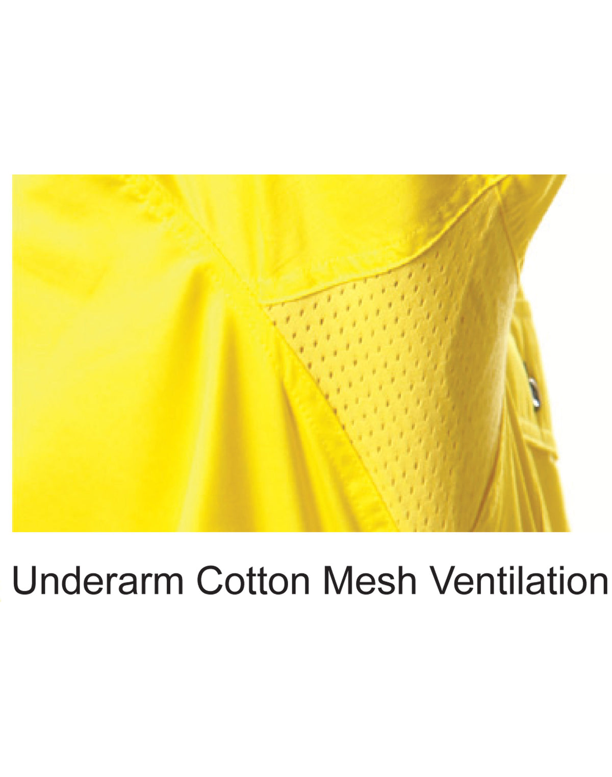 Women's Long Sleeve Safety Shirt - FluoroYellow/Navy - View