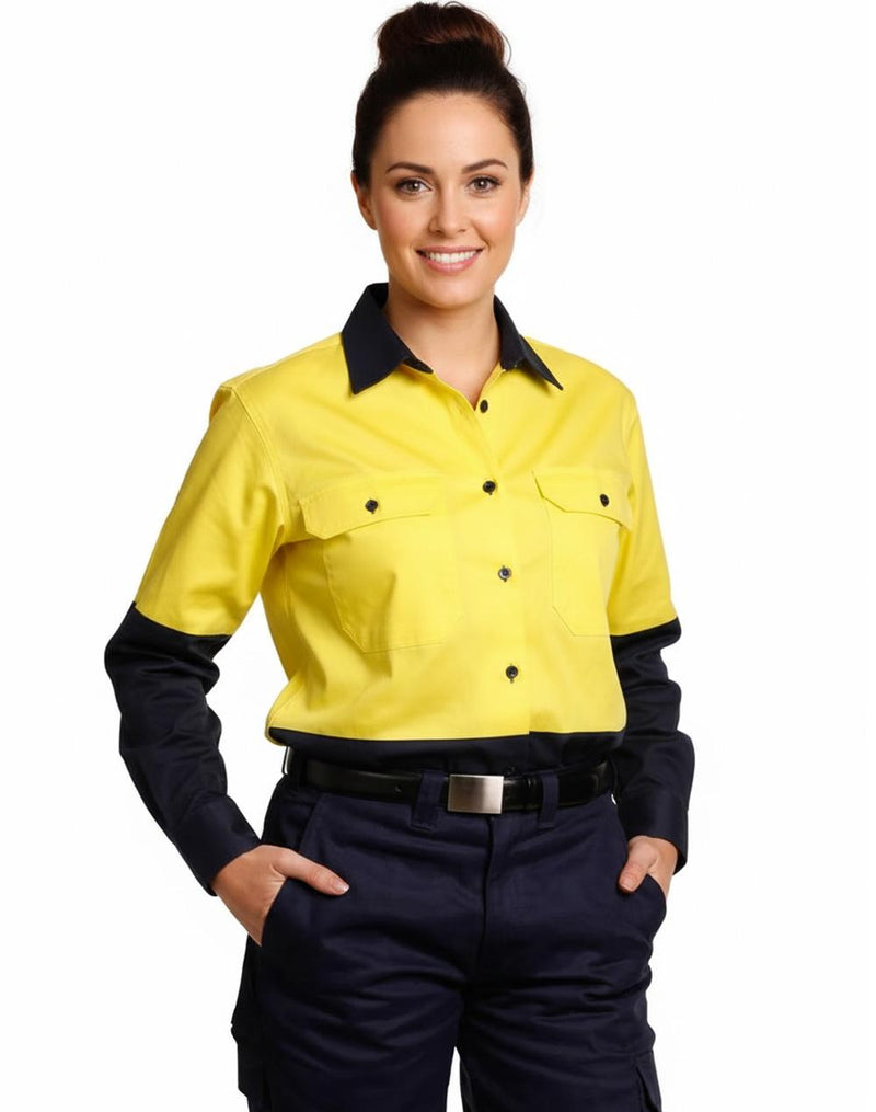 Women's Long Sleeve Safety Shirt
