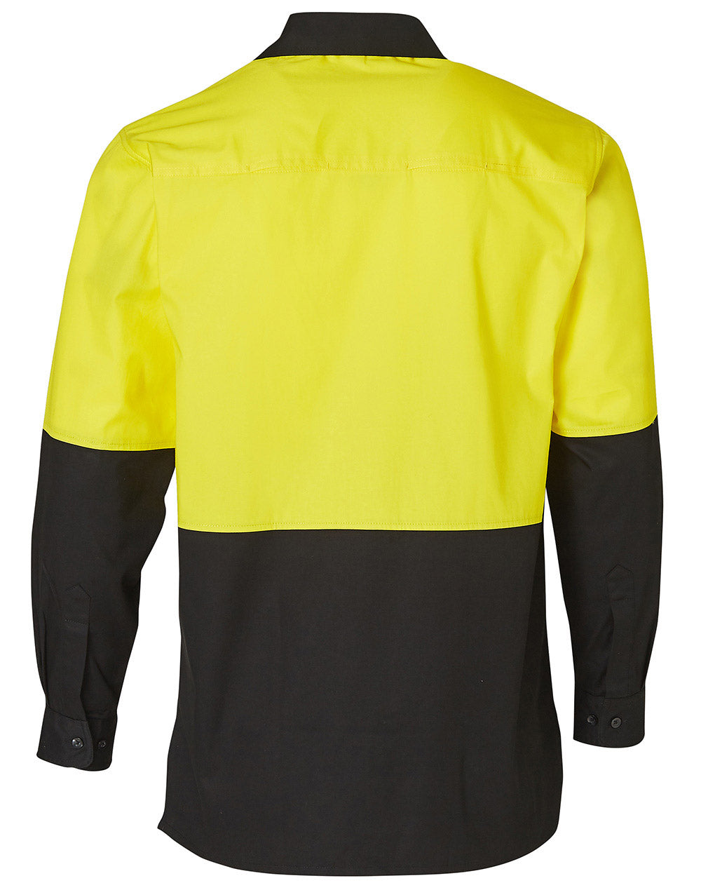 Easy Breezy Safety Men's - Yellow/Black - Back