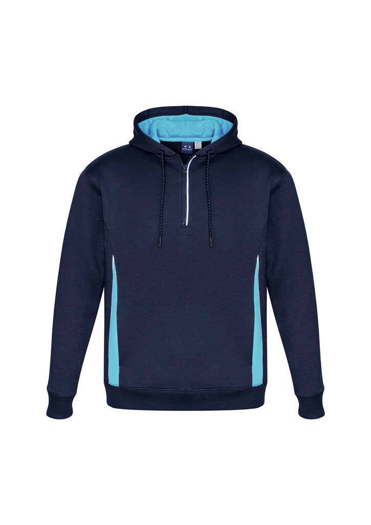 Renegade Unisex Hoodie - Navy/Sky/Silver - Front
