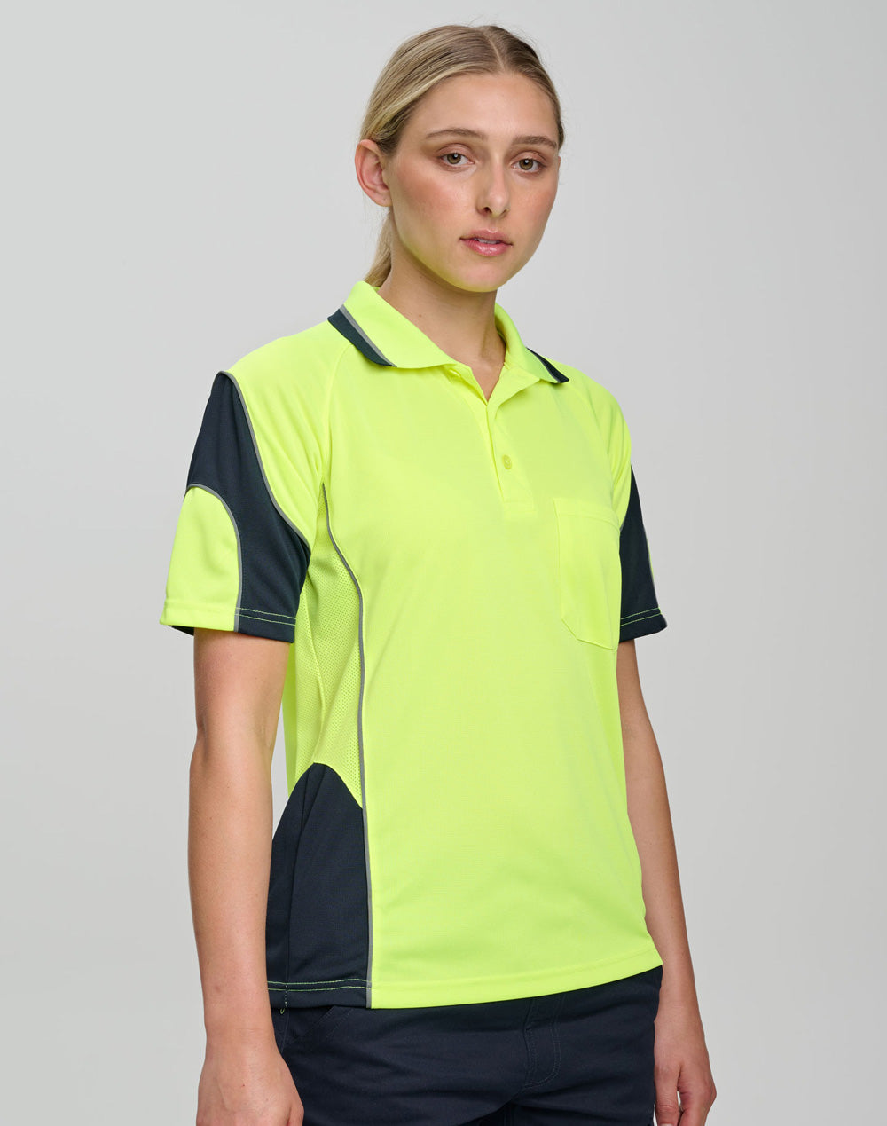 Alliance Short Sleeve Safety Polo - Unisex - view