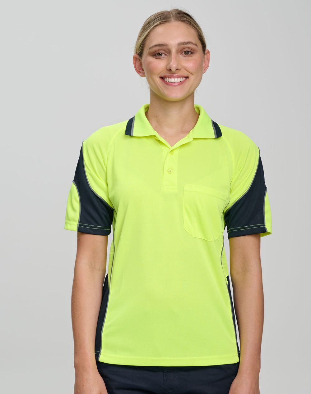 Alliance Short Sleeve Safety Polo - Unisex - view