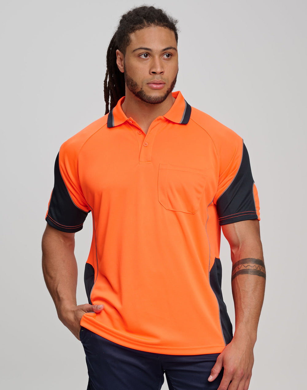 Alliance Short Sleeve Safety Polo - Unisex - view
