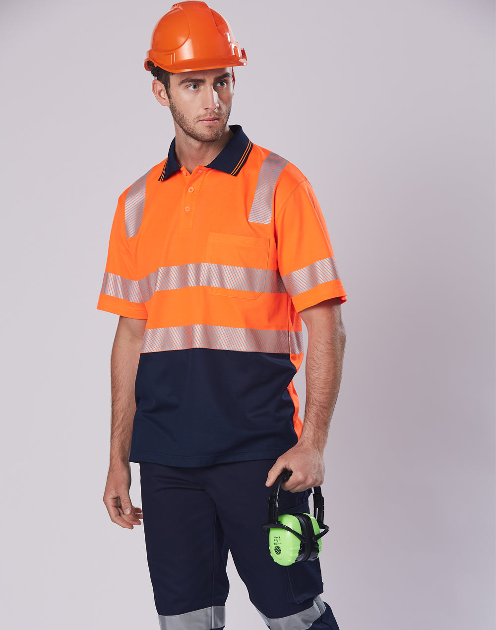 Unisex Truedry® Biomotion Segmented Ss Safety Polo - view