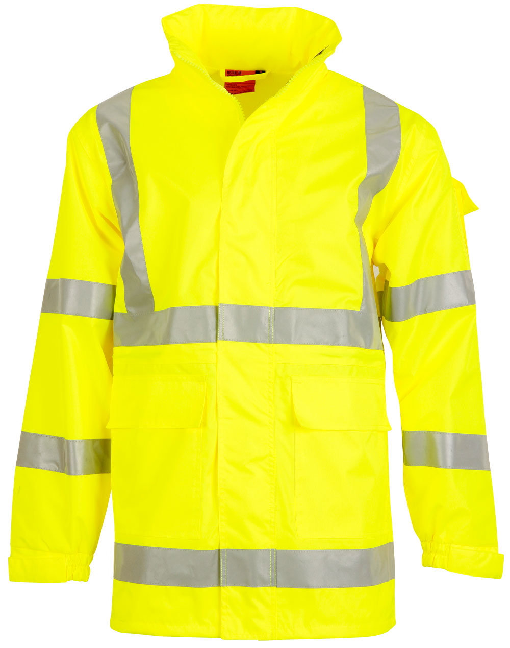 VIC Rail Hi-Vis Safety Jacket - Unisex - Yellow - Front