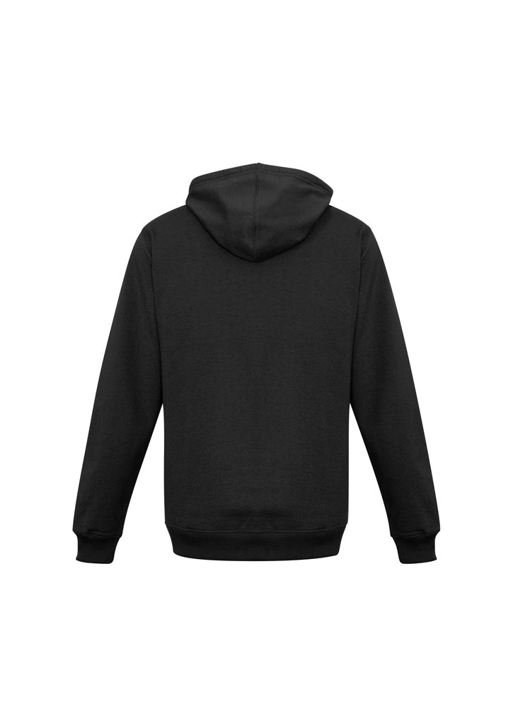 Crew Mens Hoodie - Black - Back