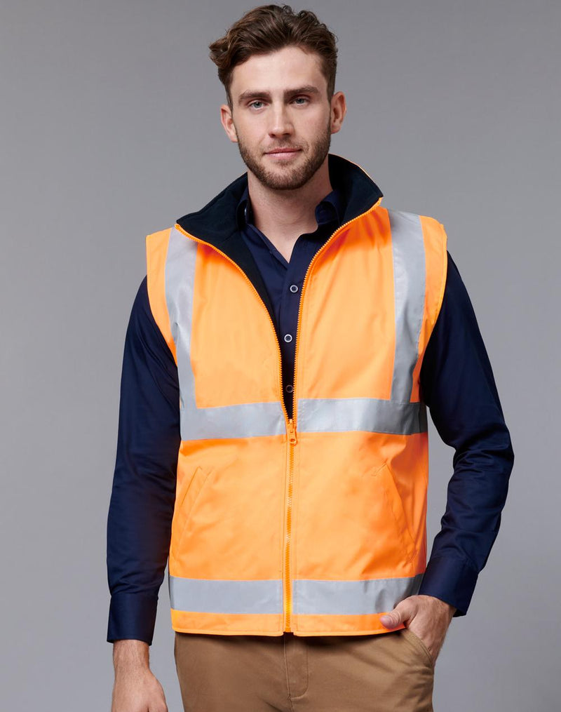 VIC Rail Hi-Vis Reversible Safety Vest - Unisex