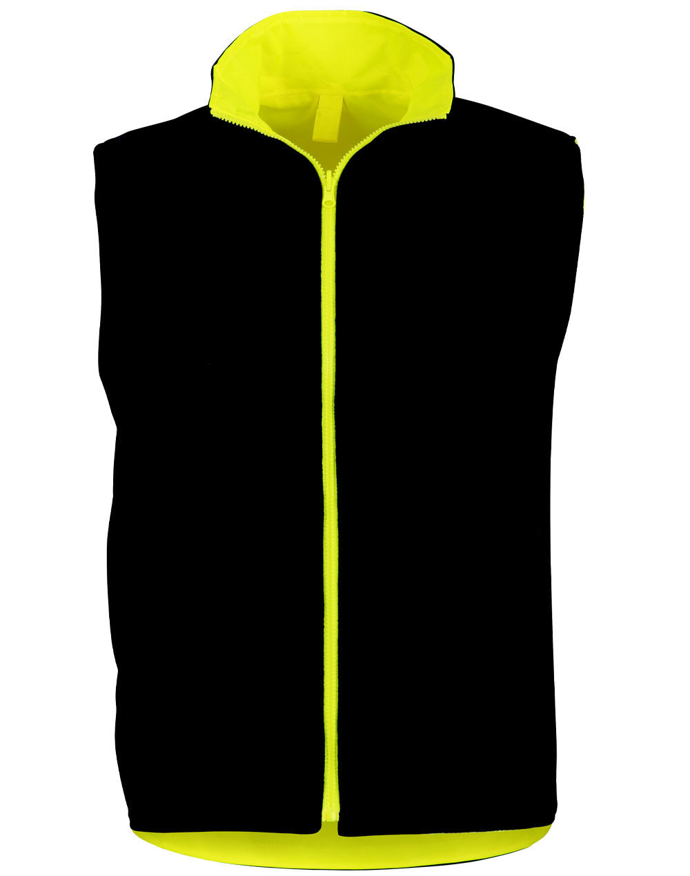 VIC Rail Hi-Vis Reversible Safety Vest - Unisex - Yellow/Navy - View