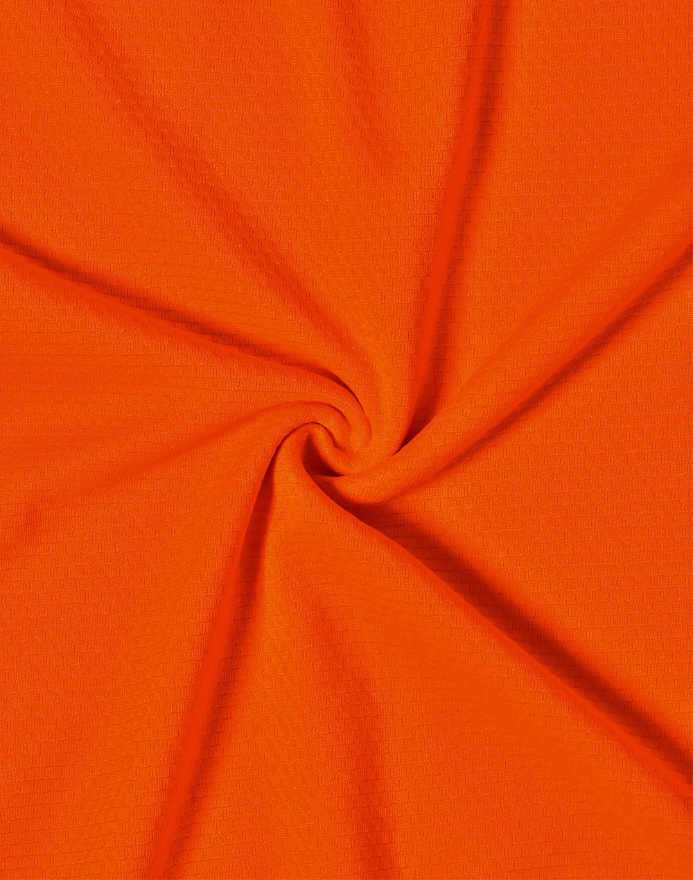 Unisex Hi-Vis Bamboo Charcoal Vented Ss Polo - Orange/Ash - Fabric