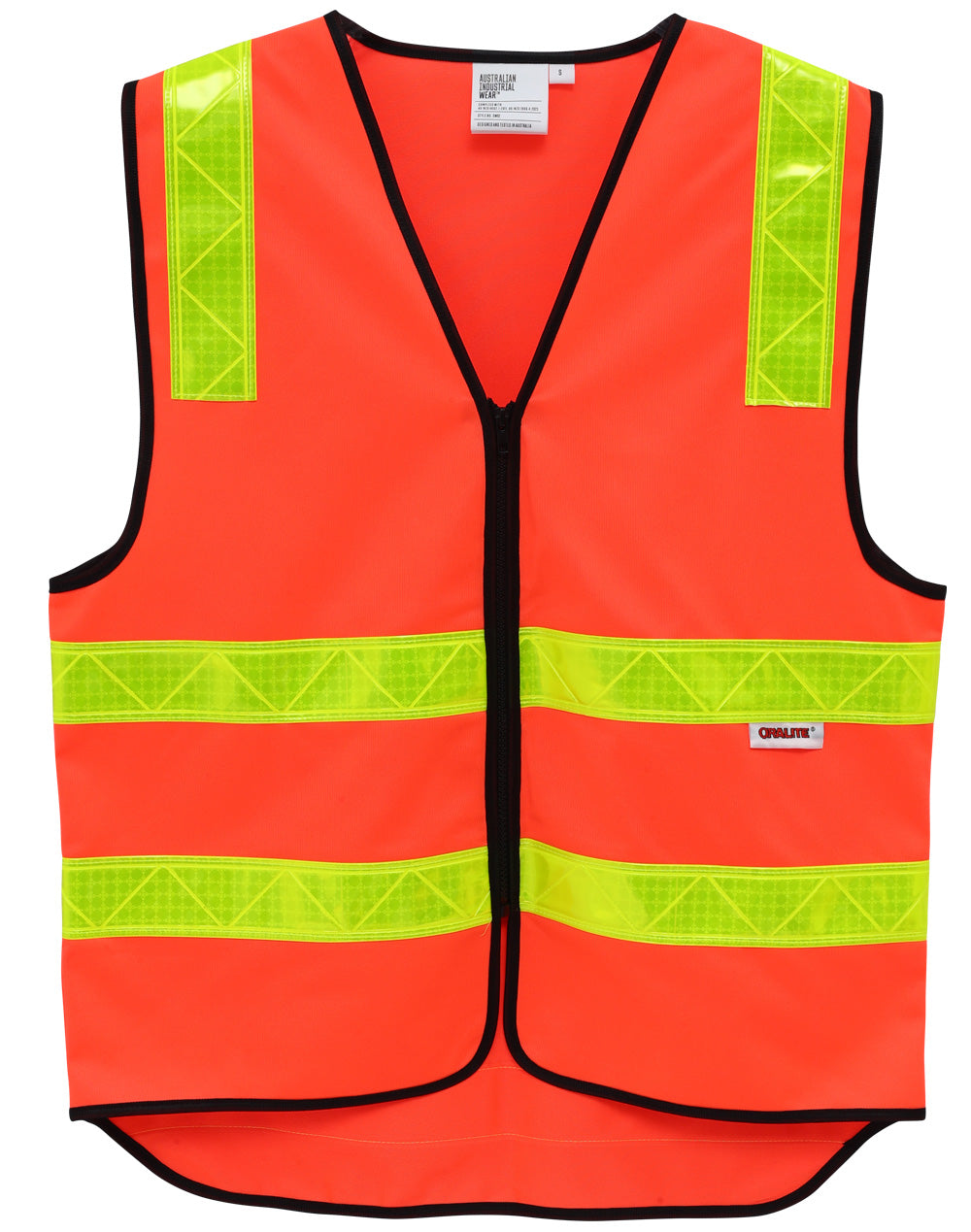 Hi-Vis VIC Road Safety Vest - Red - View