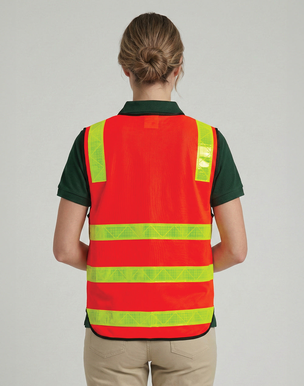 Hi-Vis VIC Road Safety Vest - Back