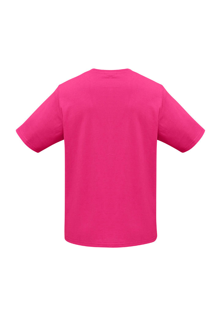 Ice Mens Short Sleeve Tee - Fuchsia - Back