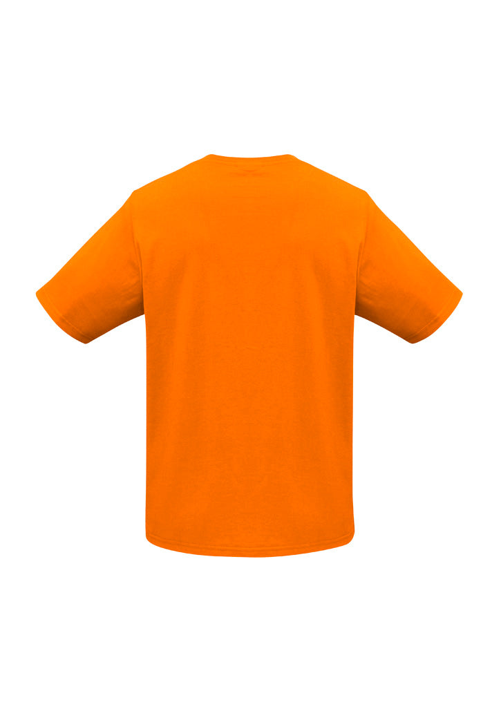 Ice Mens Short Sleeve Tee - Orange - Back