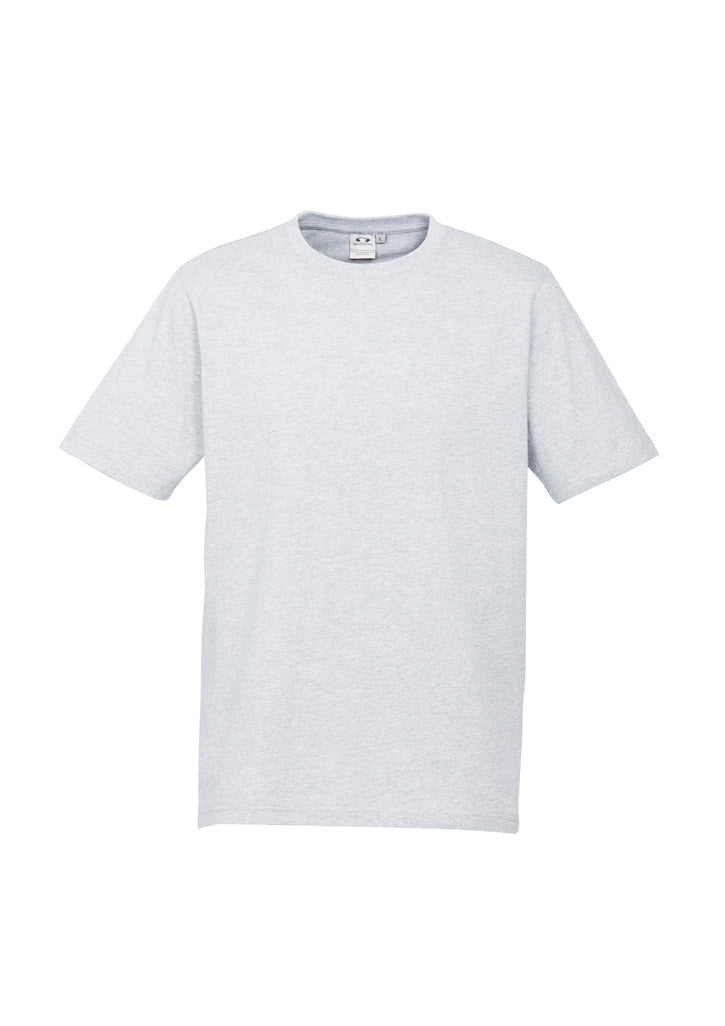 Ice Mens Short Sleeve Tee - Snow Marle - Front