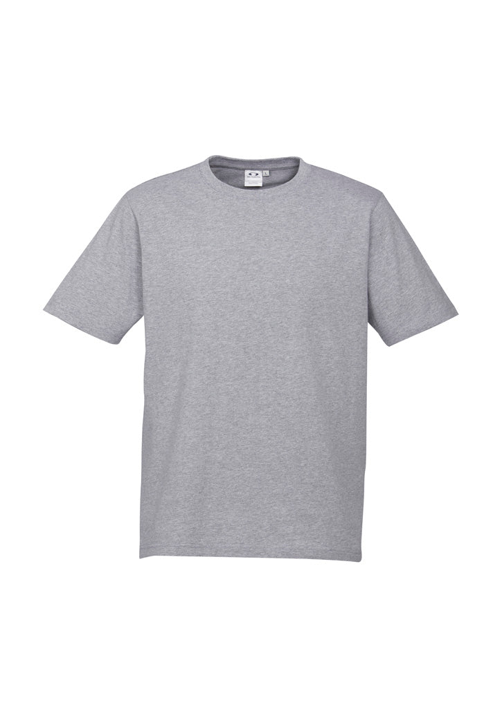 Ice Kids Short Sleeve Tee - Grey Marle - Front