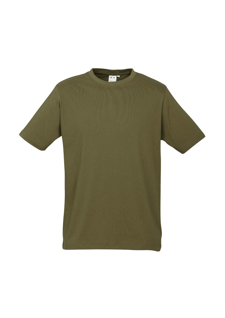 Ice Kids Short Sleeve Tee - Khaki - Front
