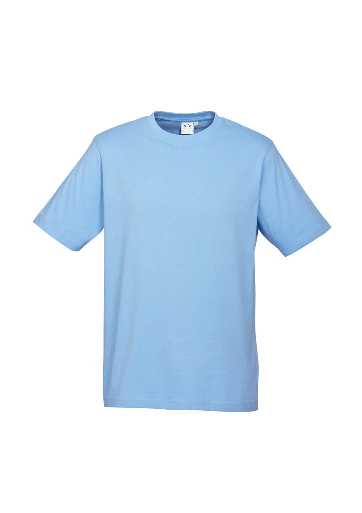 Ice Kids Short Sleeve Tee - Spring Blue - Front