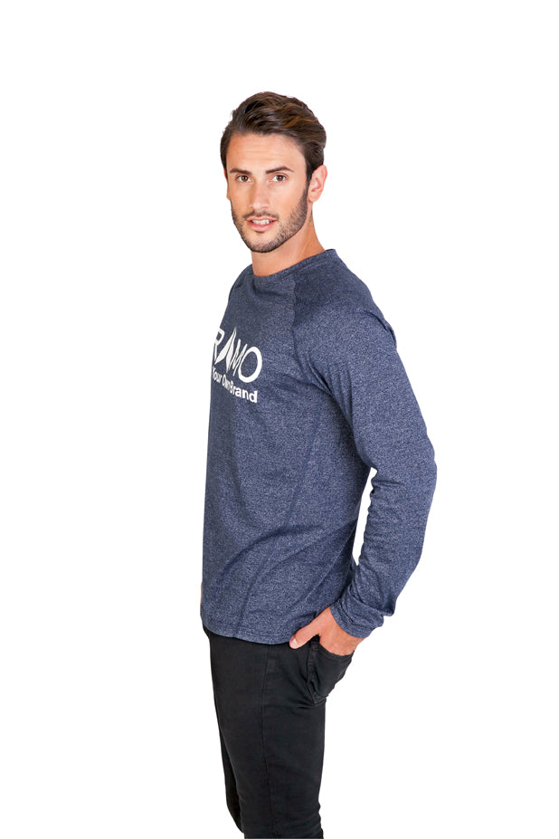 Men's / Unisex Greatness Heather Long Sleeve T-shirt - view