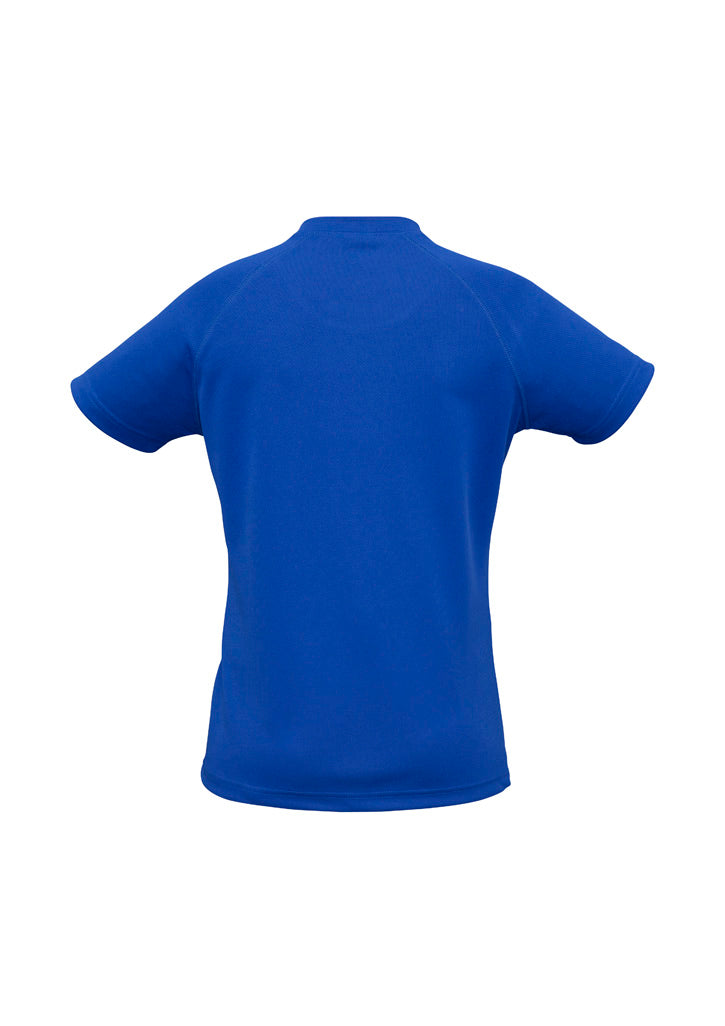 Sprint Womens Short Sleeve Tee - Royal - Back