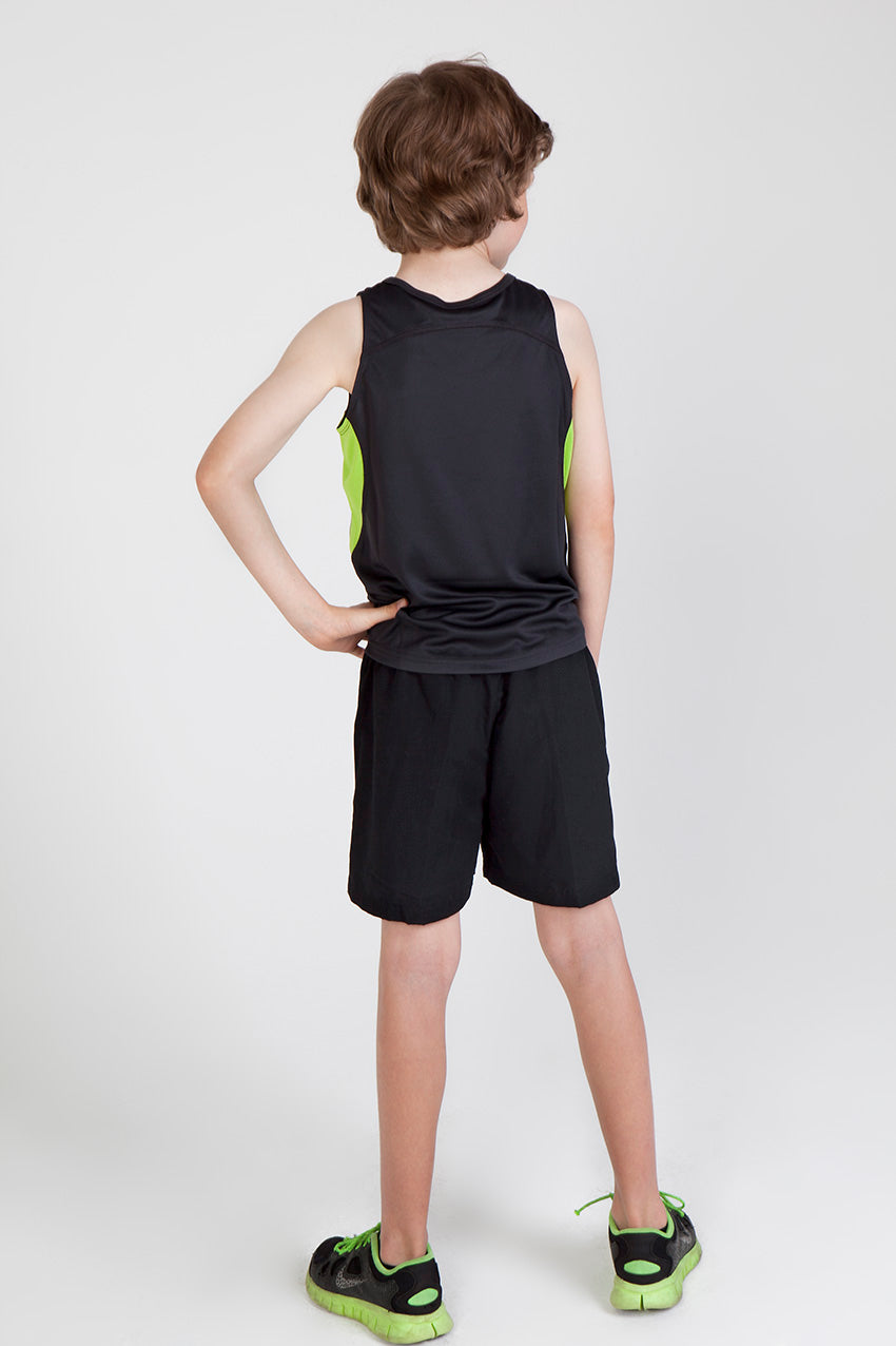 Kids Accelerator Cool-Dry Singlet - view