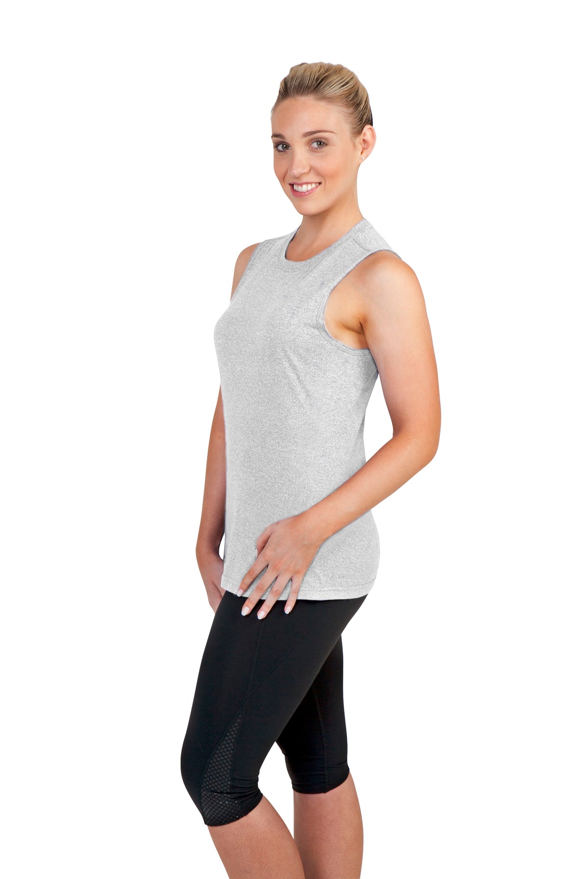Women's combed cotton Tank - view