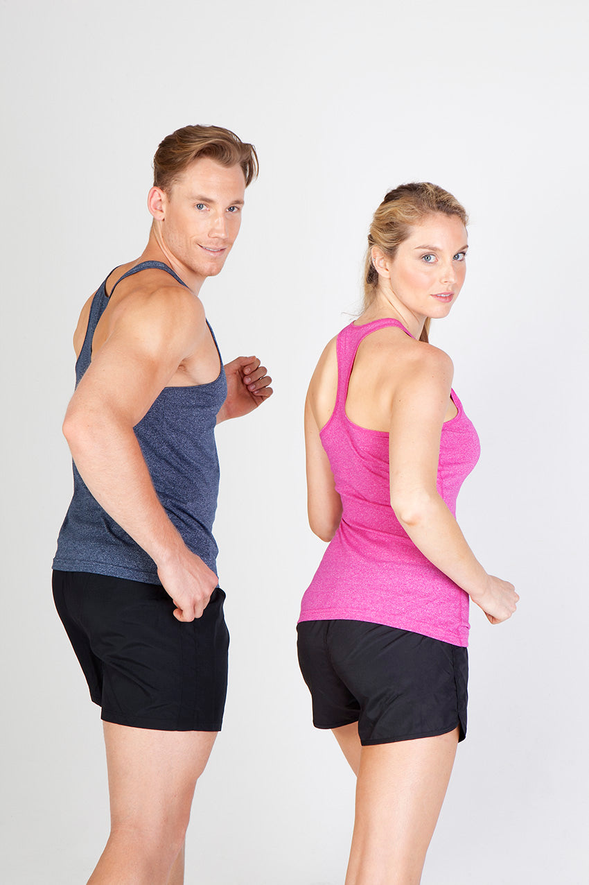 Womens Greatness Athletic T-back Singlet - view