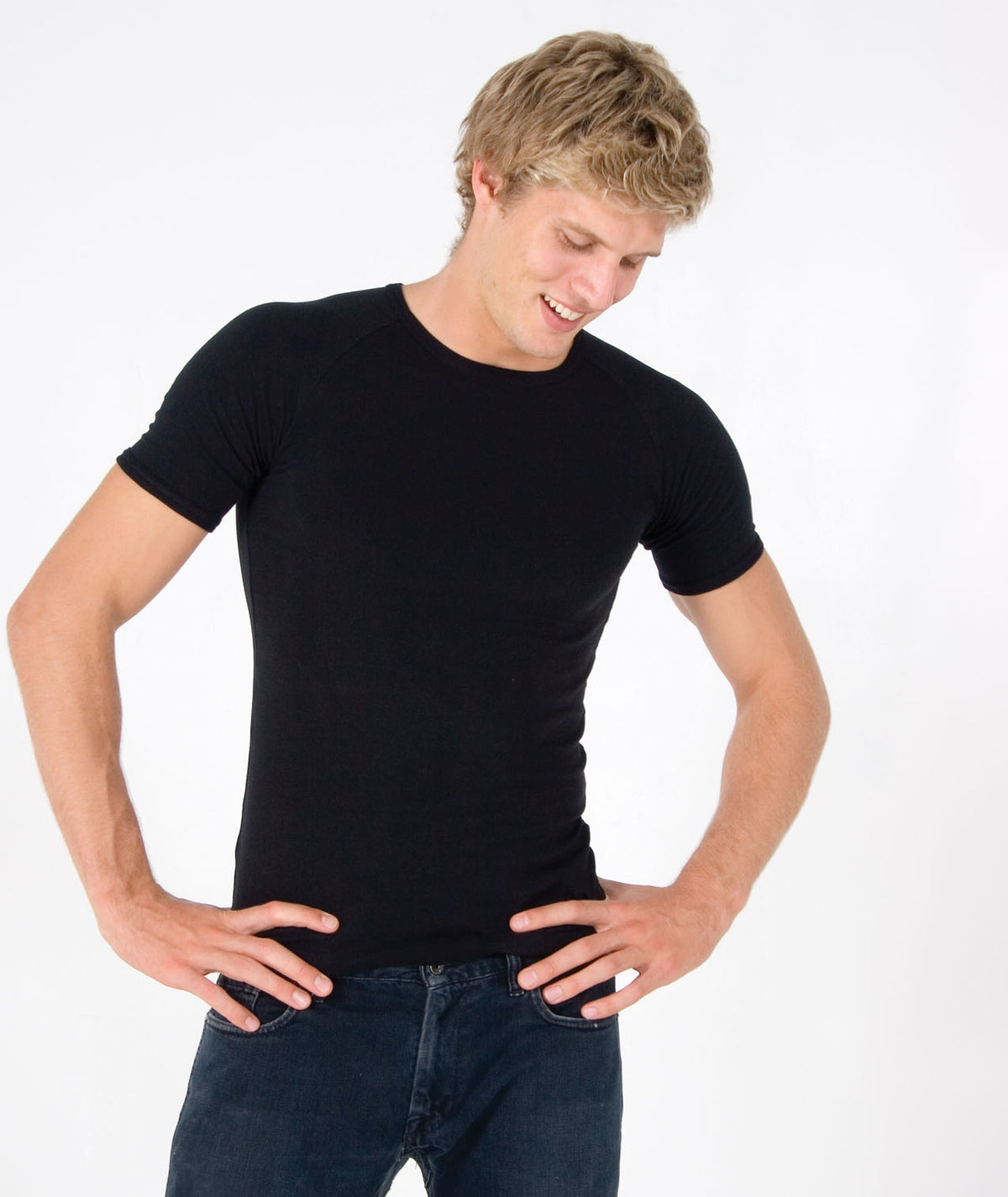Men's Spandex T-shirt - view