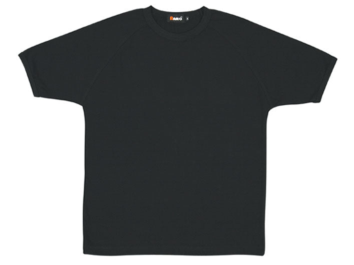 Men's Spandex T-shirt - Black - Front