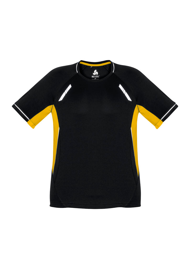 Renegade Kids Short Sleeve Tee - Black/Gold/Silver - Front