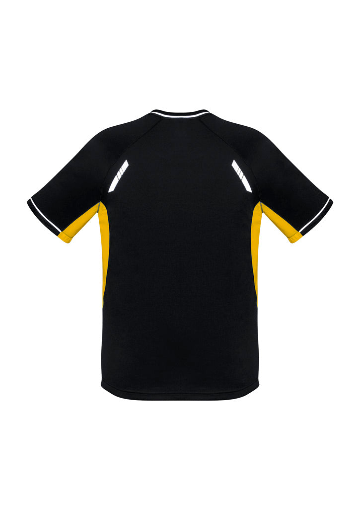 Renegade Kids Short Sleeve Tee - Black/Gold/Silver - Back