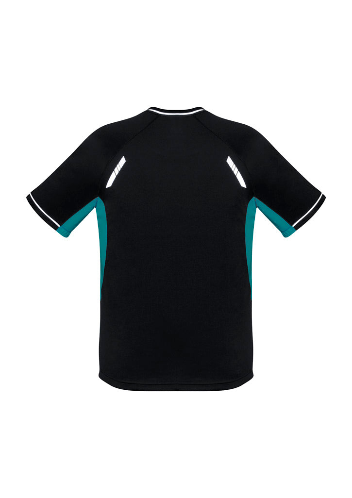Renegade Kids Short Sleeve Tee - Black/Teal/Silver - Back