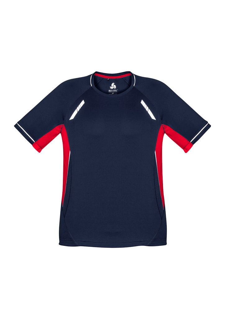 Renegade Kids Short Sleeve Tee - Navy/Red/Silver - Front