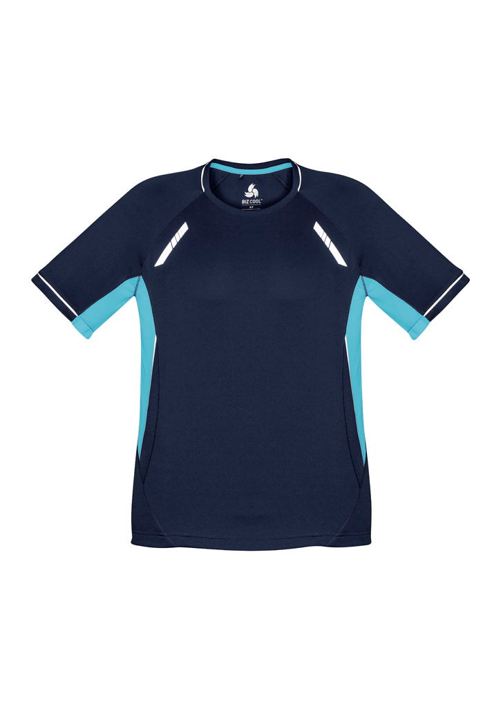 Renegade Kids Short Sleeve Tee - Navy/Sky/Silver - Front