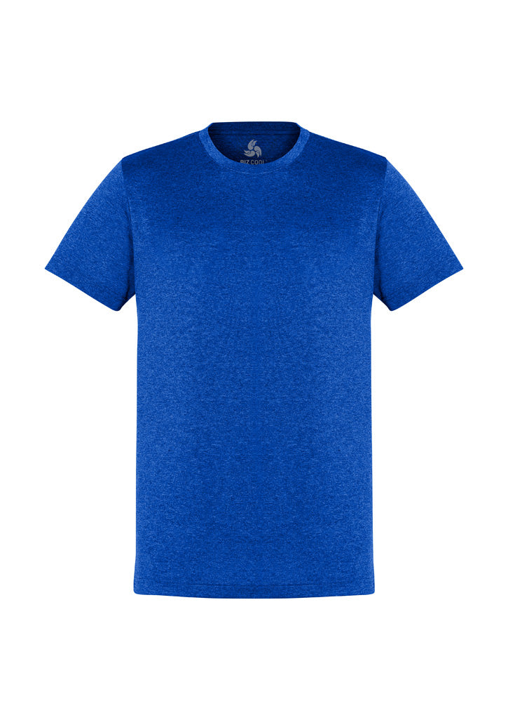 Aero Mens Short Sleeve Tee - Electric Blue - Front