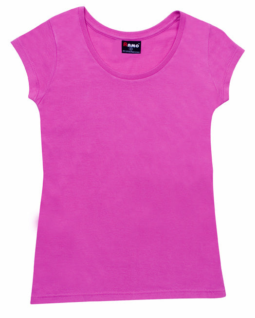 Women's Jersey Scoop  Neck T-shirt - Tulip - Front