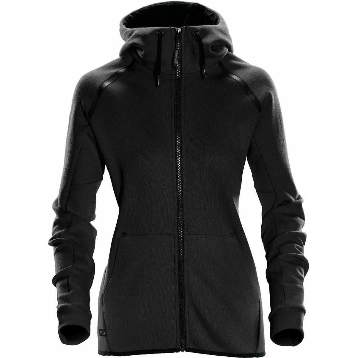Women's Reflex Hoody - Black - Front