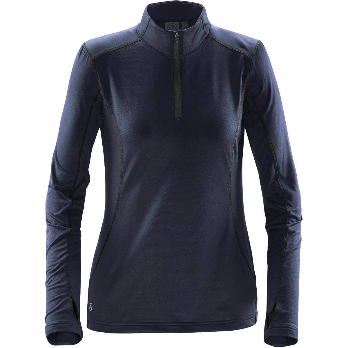 Women's Pulse Fleece Pullover - Navy / Carbon - Front