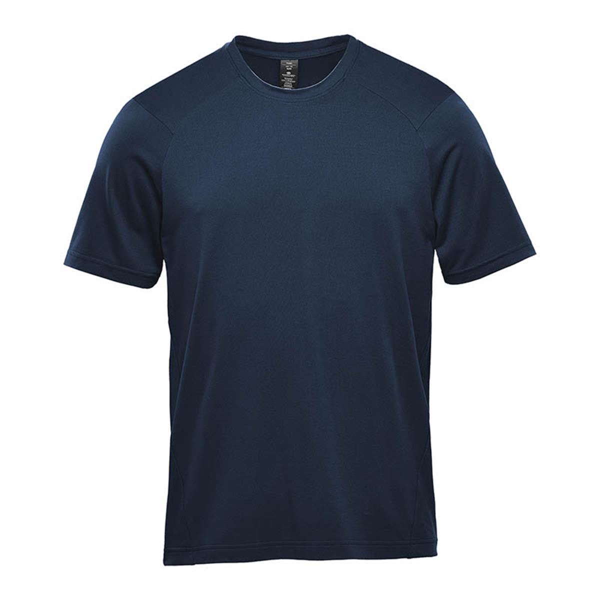 Men's Tundra Performance Short Sleeve Tee - Navy - Front