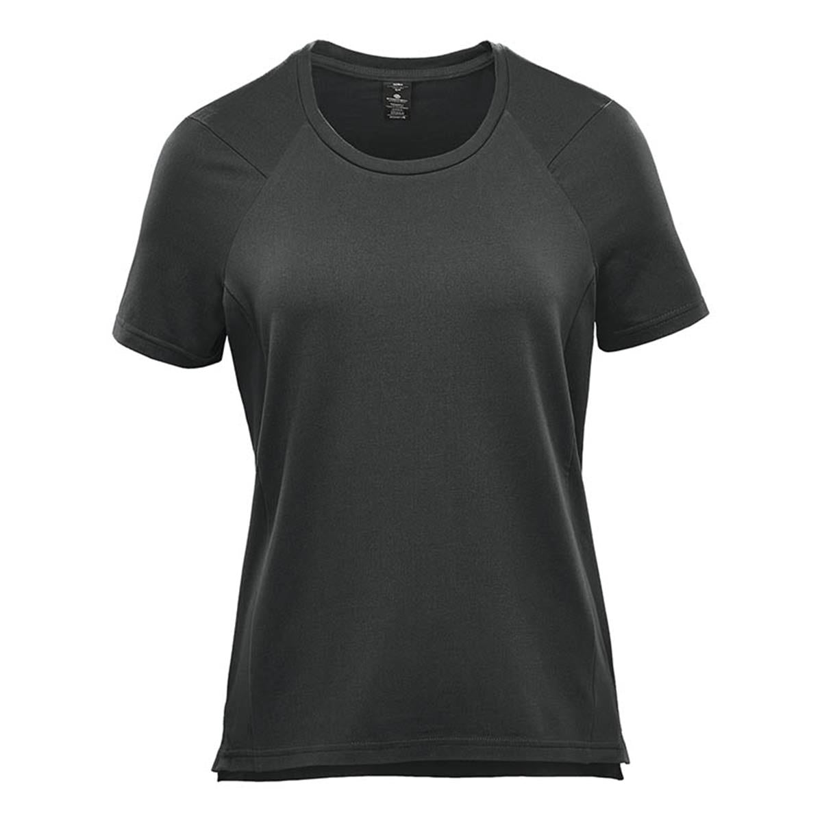Women's Tundra Performance Short Sleeve Tee - Graphite - Front