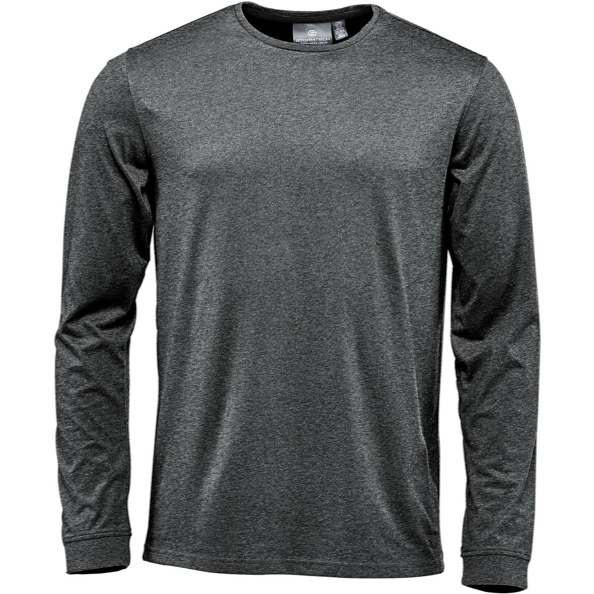 Men's Torcello L/S Tee - Graphite Heather - Front