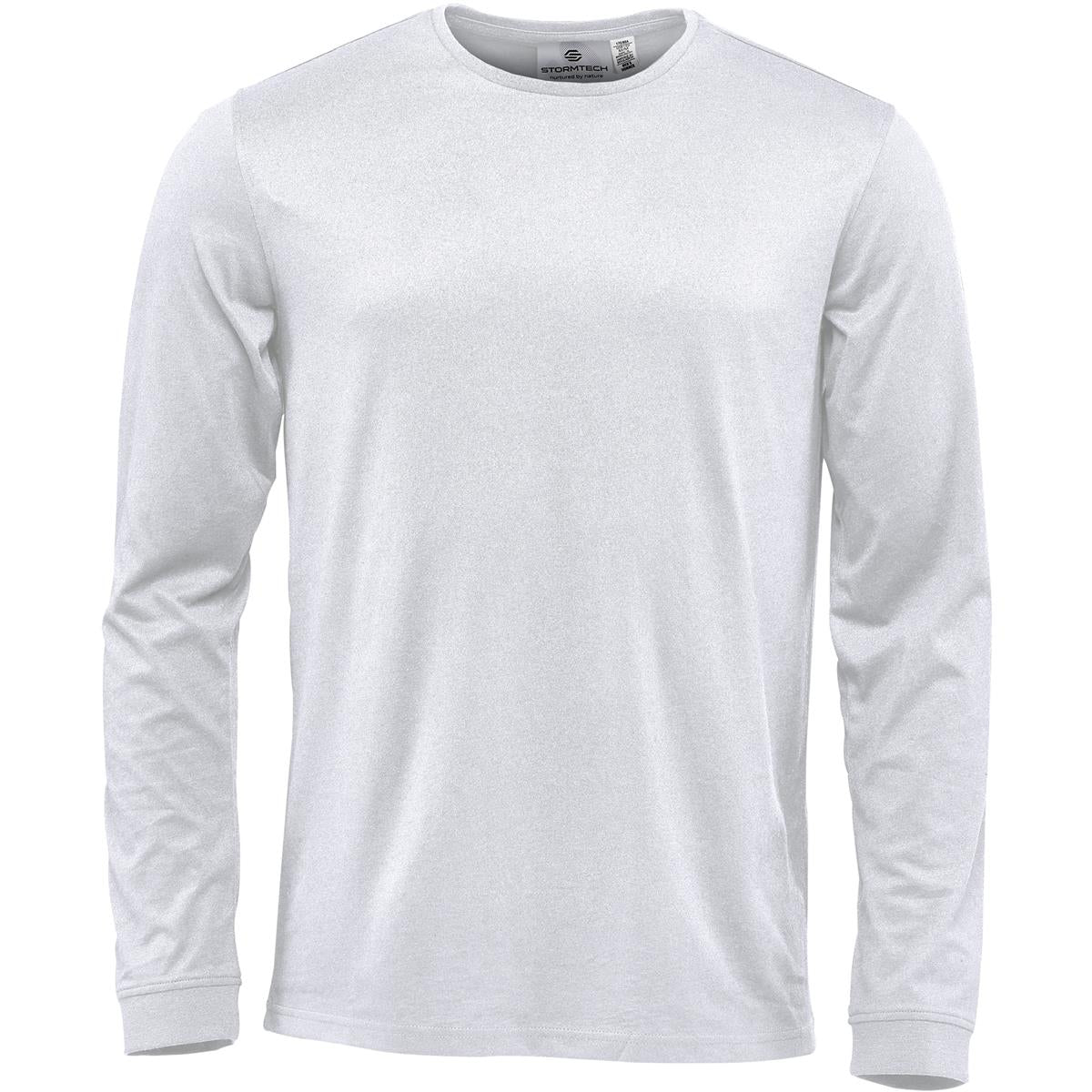 Men's Torcello L/S Tee - White - Front