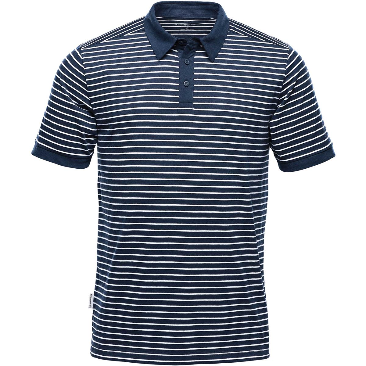Men's Railtown Polo - Navy / White - Front