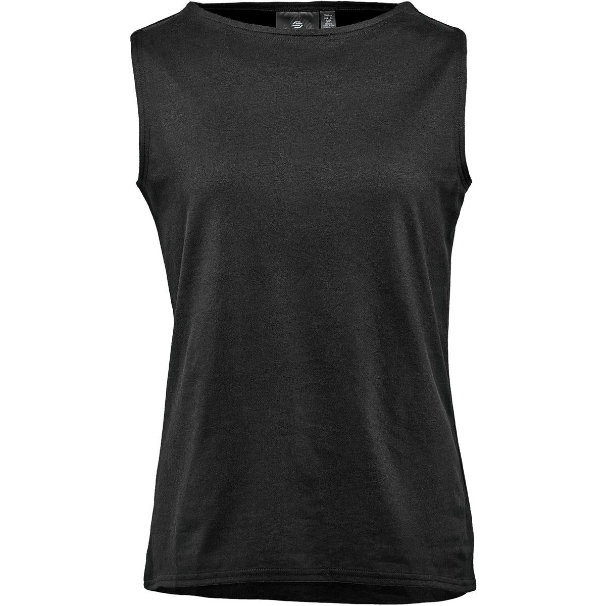 Women's Torcello Tank Top - Black - Front