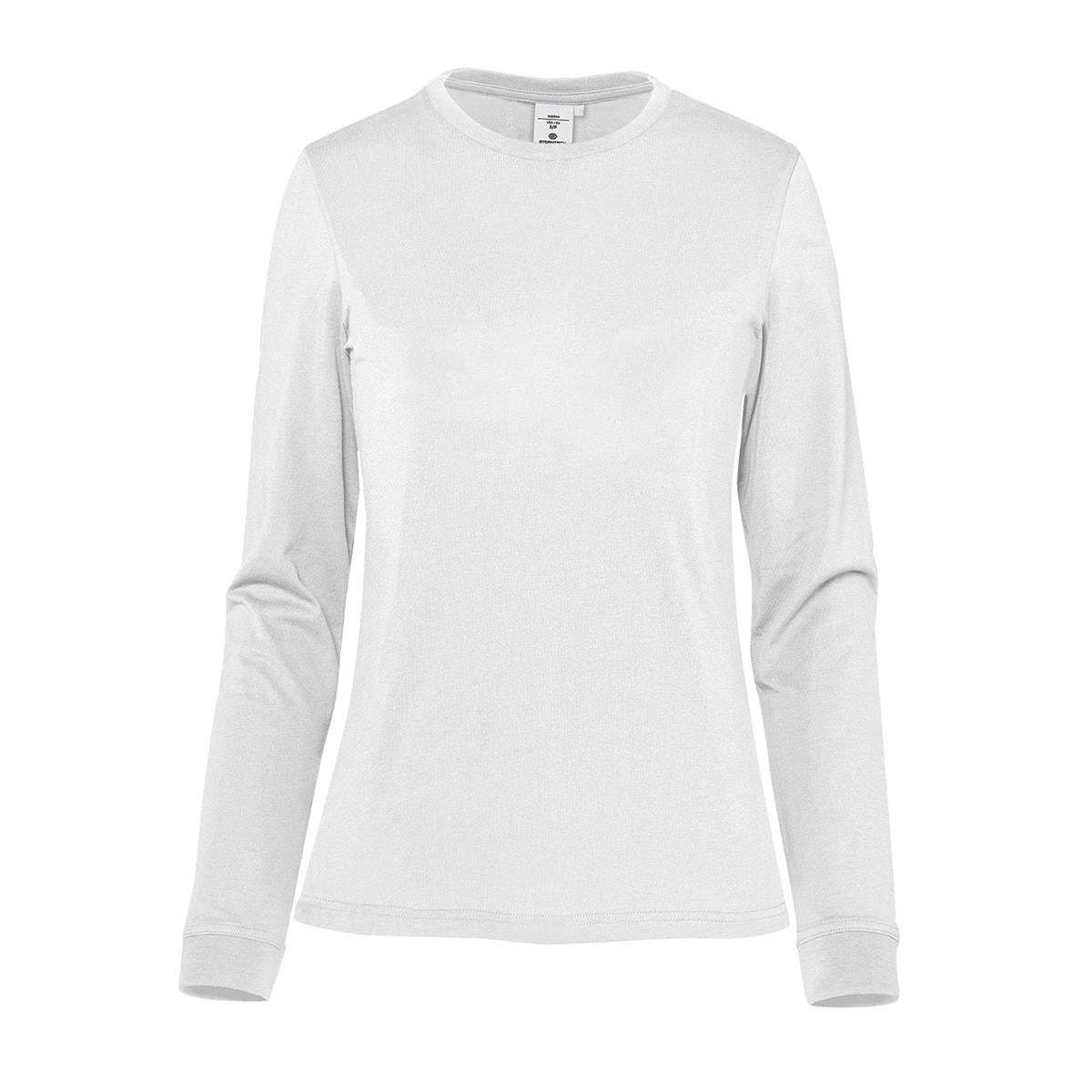 Women's Settebello L/S Tee - White - Front