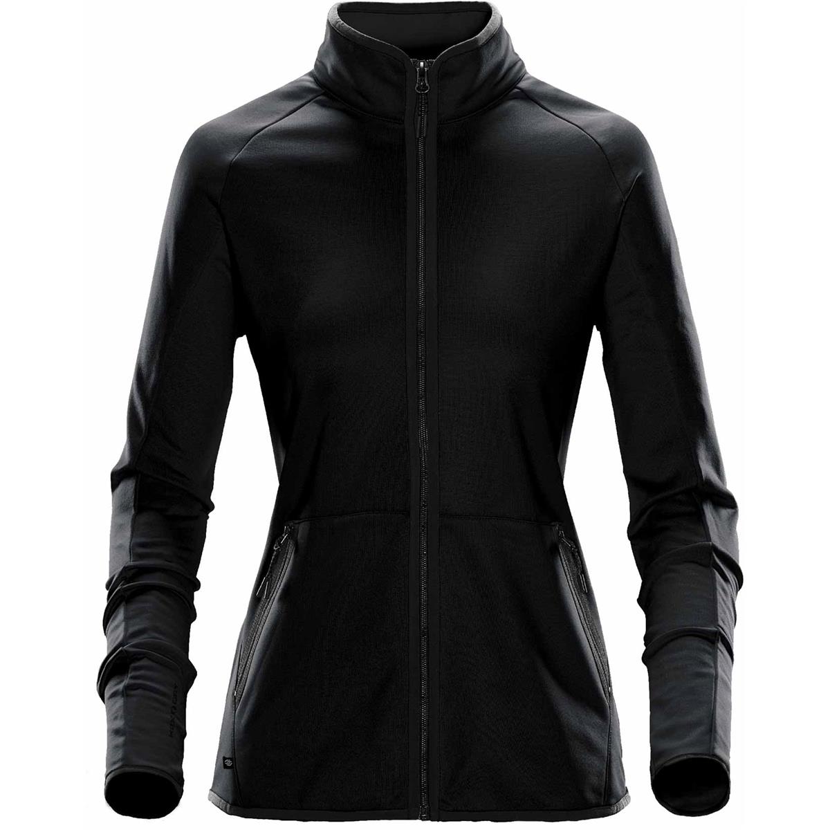 Women's Mistral Fleece Jacket - Black - Front
