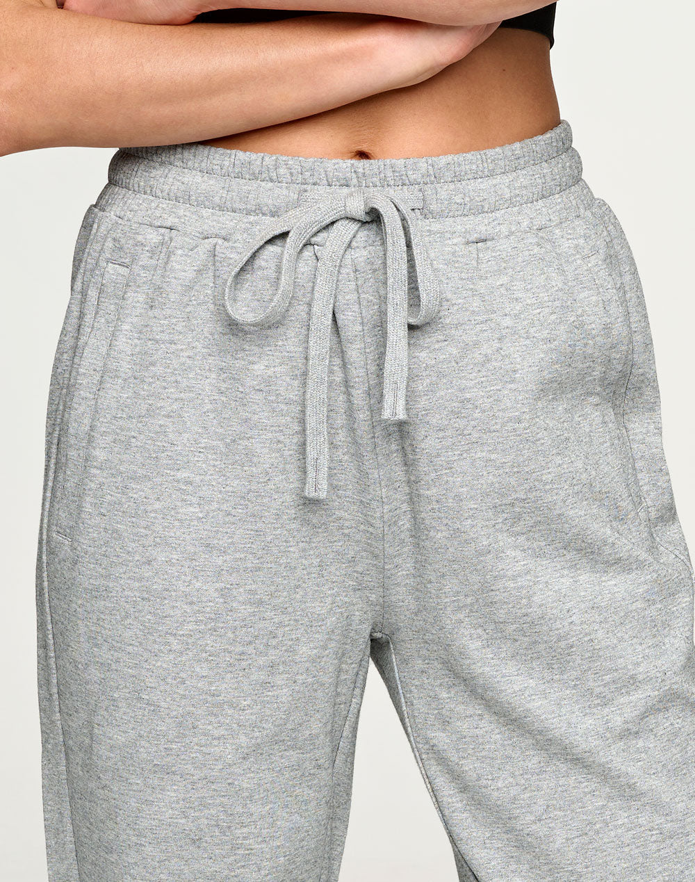 Airlayered CVC Sweatpants Unisex - Grey - Model
