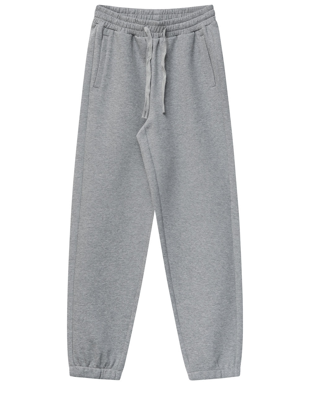 Airlayered CVC Sweatpants Unisex - Grey - Front