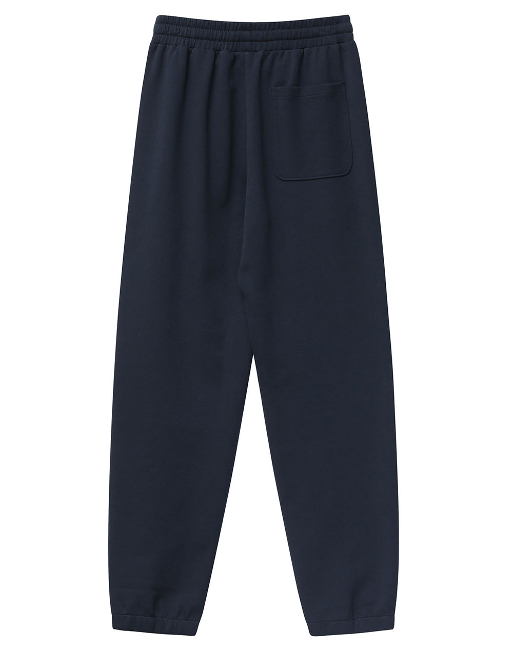 Airlayered CVC Sweatpants Unisex - Navy - Back