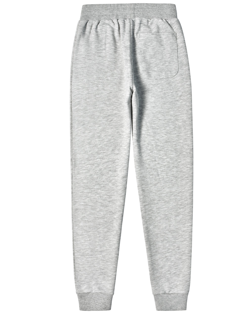Kids French Terry Track Pants - Grey - Back
